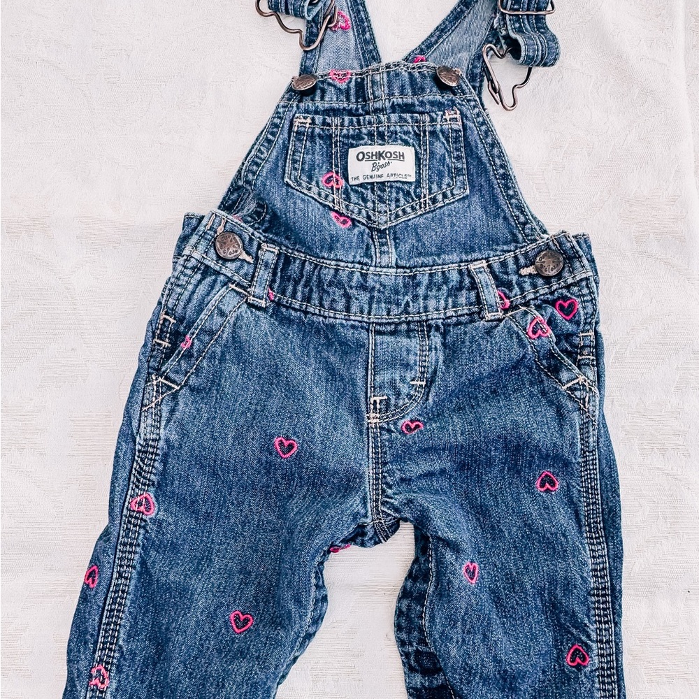 EUC Infant Oshkosh overalls Size 6mo.